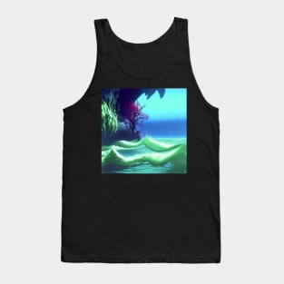 Fantasy Imaginary Seascape, Amazing Nature Tank Top